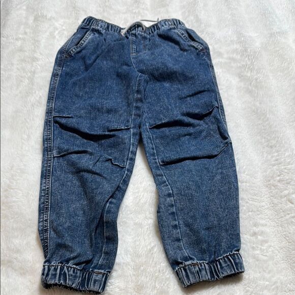 H&M Boys Blue Denim Joggers - Picture 1 of 5